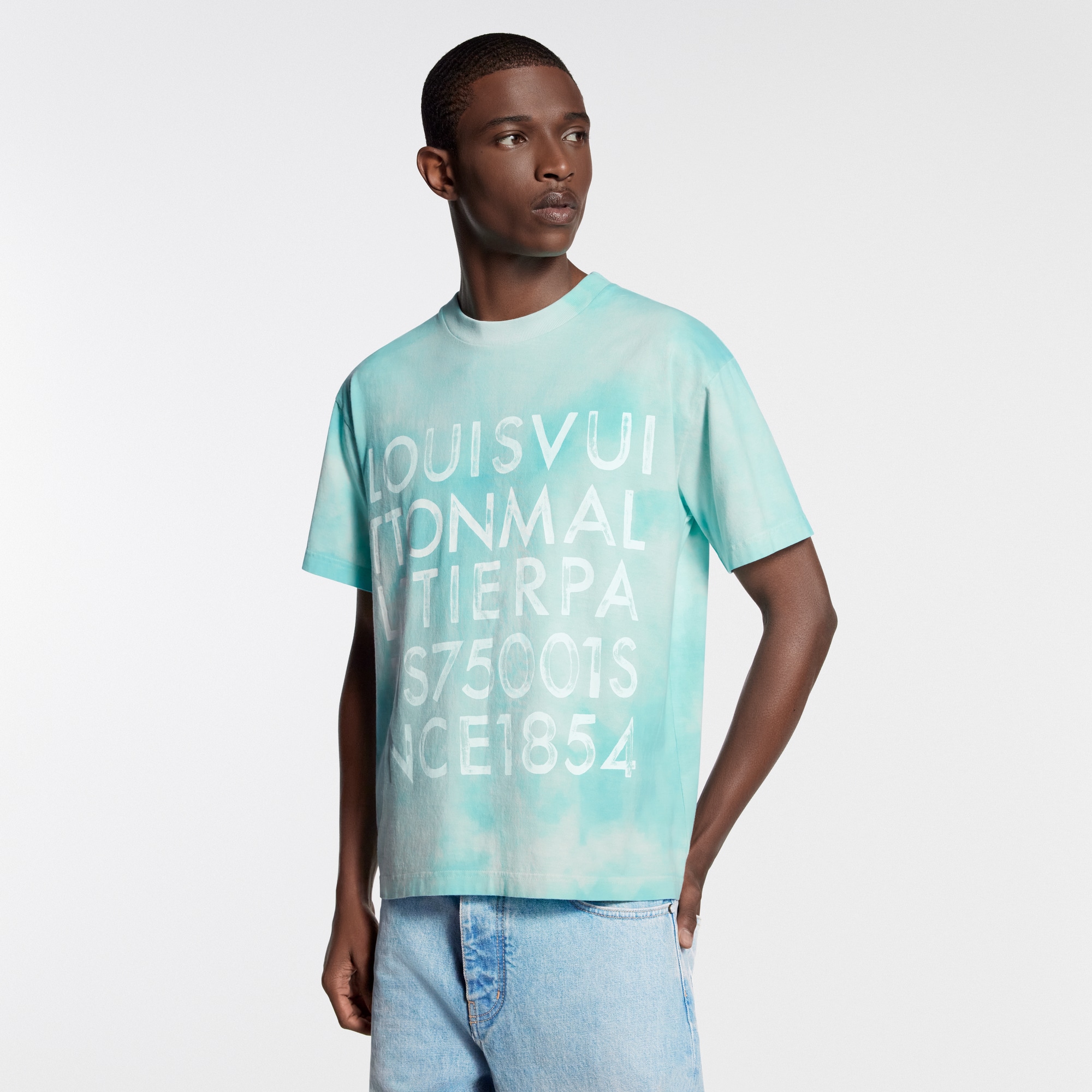 Tie-Dye Printed T-Shirt - For Men | LOUIS VUITTON